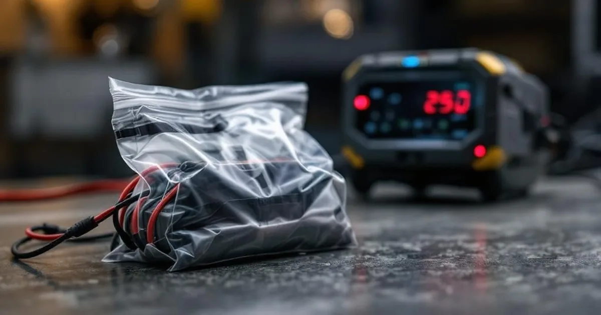 LiPo-Akku im Safe-Bag