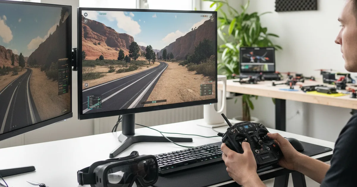 FPV Drohne mit Simulator üben: Ihr Weg zum sicheren und souveränen Piloten